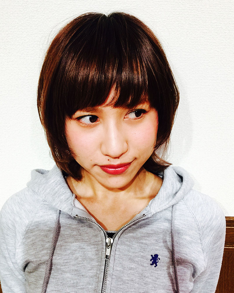 ガーリーショートスタイル