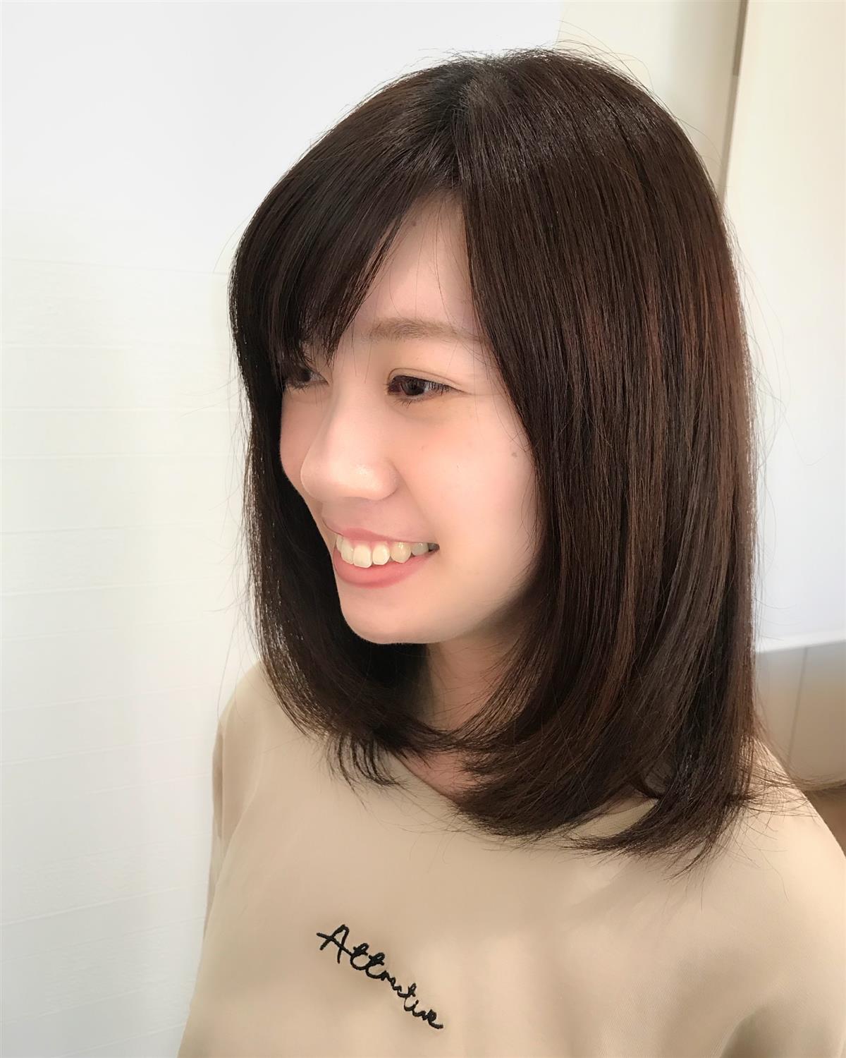 内巻きスタイル